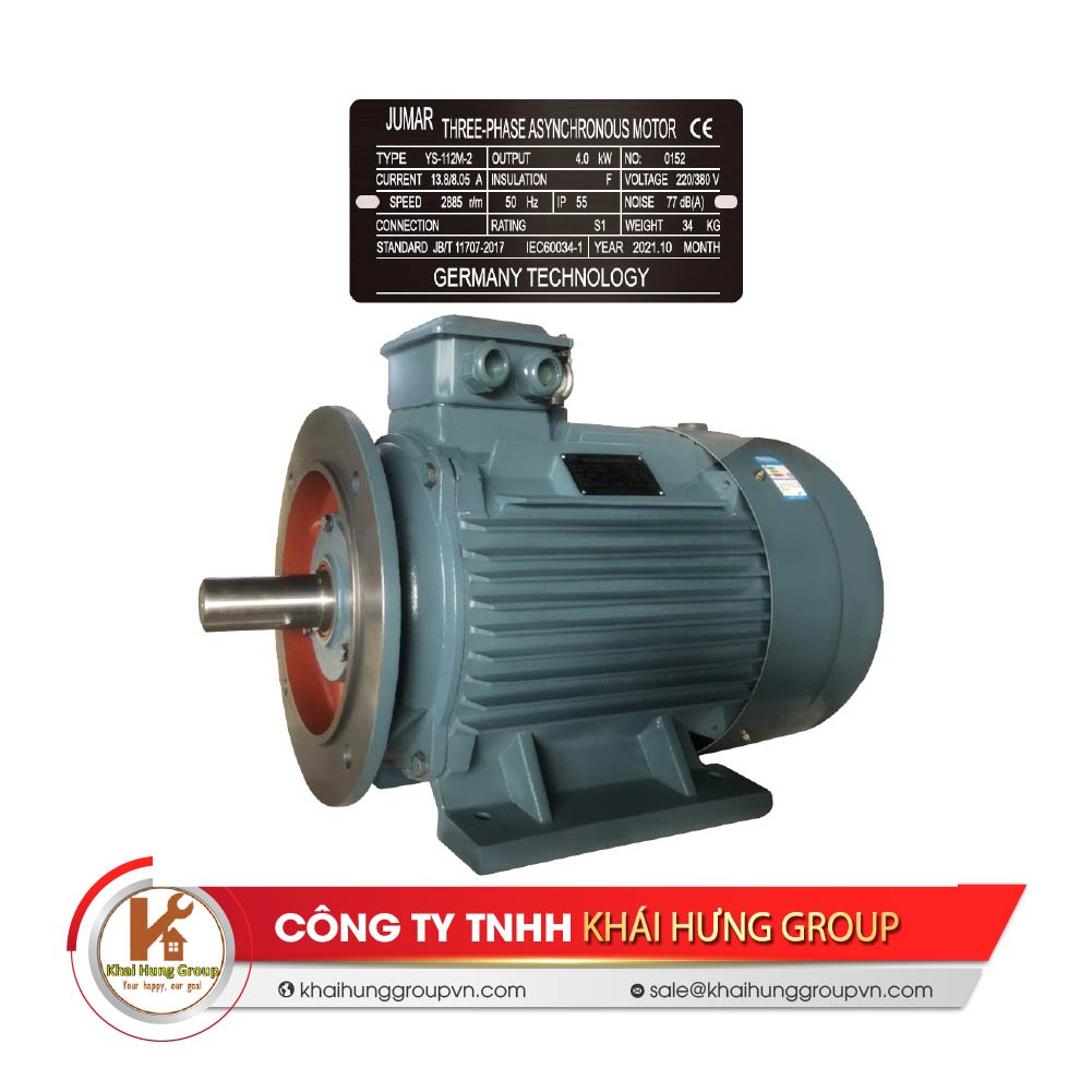 Vì sao bạn nên chọn Motor Điện 3 Pha 3Kw - 4Hp của Đại Kinh Bắc