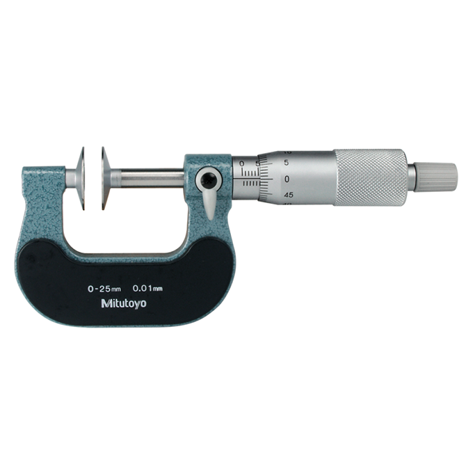 VÌ SAO NÊN CHỌN PANME CƠ ĐẦU ĐĨA ĐO BƯỚC RĂNG 0-25MM/0.01MM – 123-101 – MITUTOYO ?