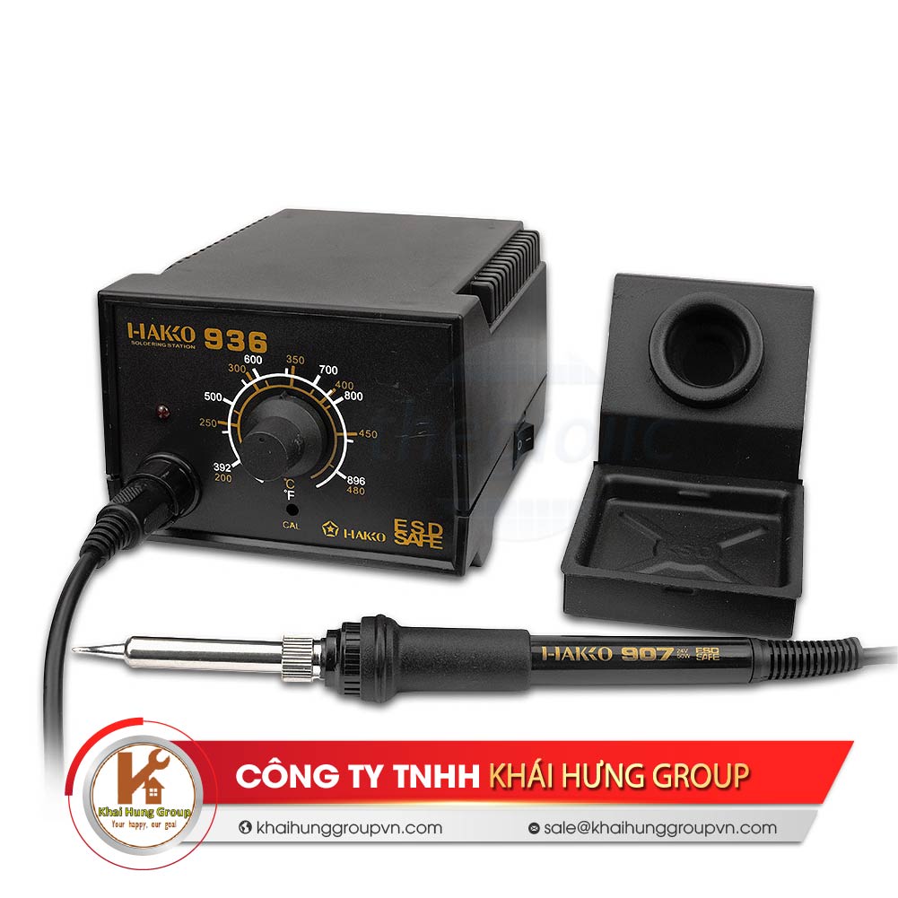 Trạm hàn Hakko 936 chất lượng, giá tốt tại Khái Hưng Group