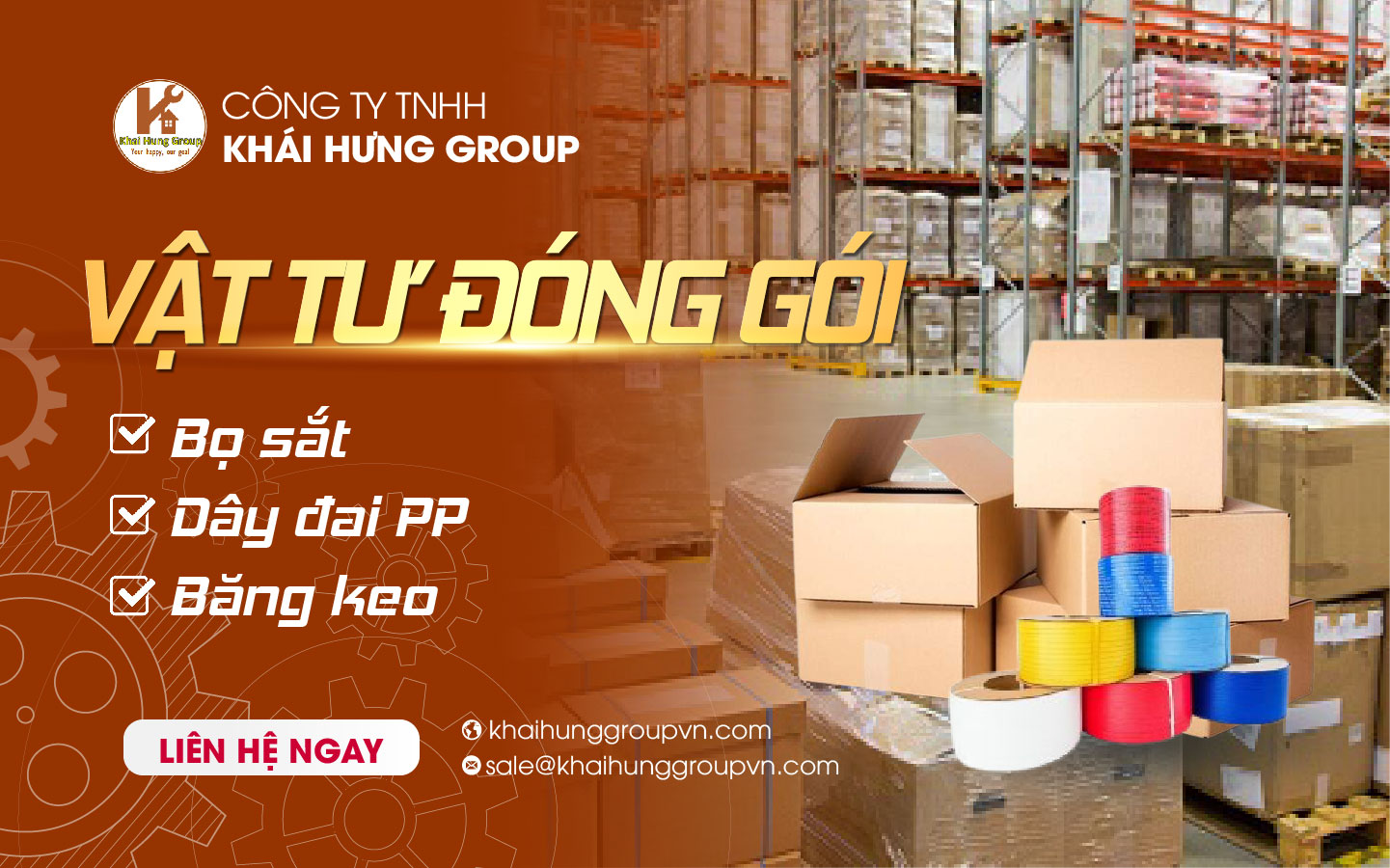 Các loại vật liệu đóng gói thông dụng hiện nay