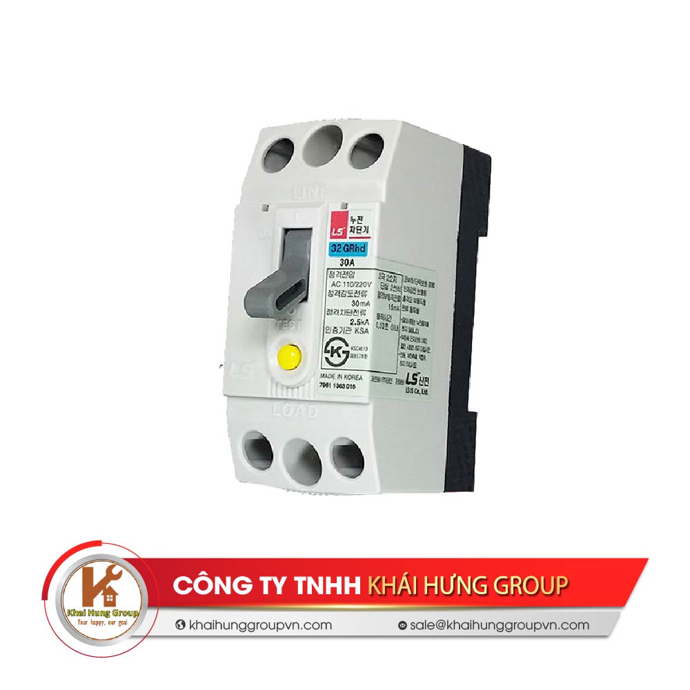 Aptomat chống dòng rò (RCCB) LS 32GRhd series