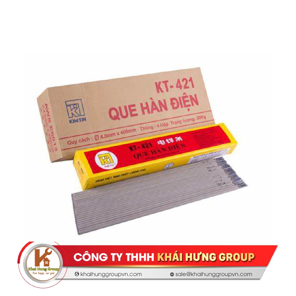 Que hàn sắt KT421 Kim Tín
