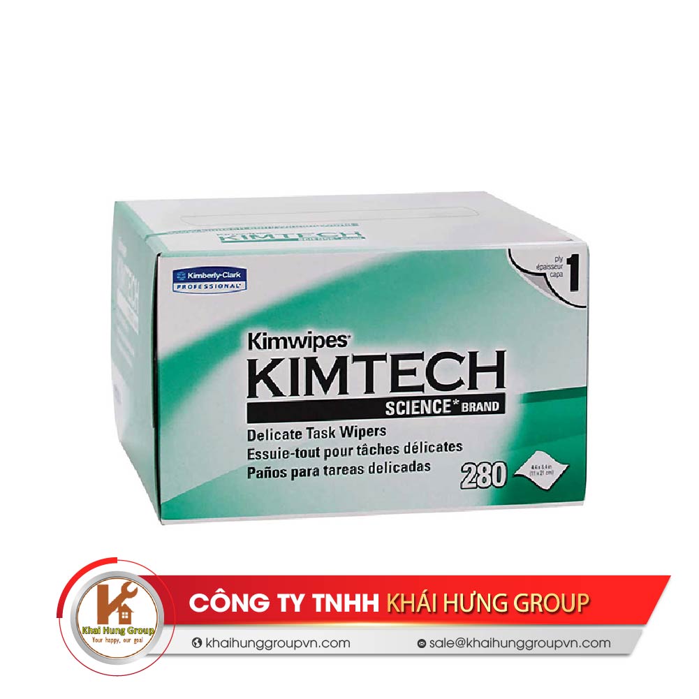 Giấy Lau Phòng Sạch Kimtech tại Khái Hưng Group