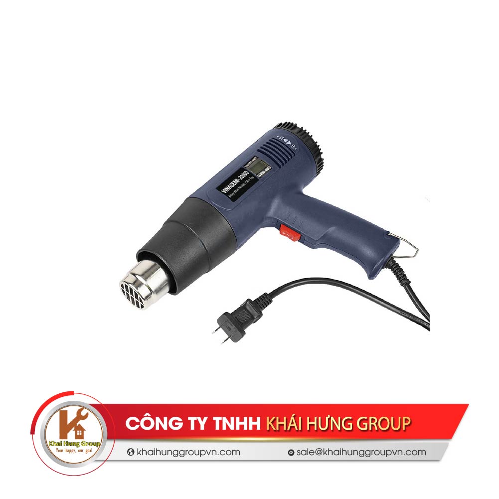 Máy khò nhiệt cầm tay Chính Hãng Giá Tốt Nhất 2023 tại Khái Hưng Group